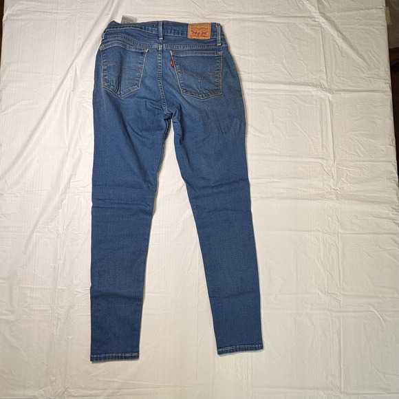 Womens Levi's denim jeans, light blue, super skinny, size 4, 710 - Picture 12 of 13